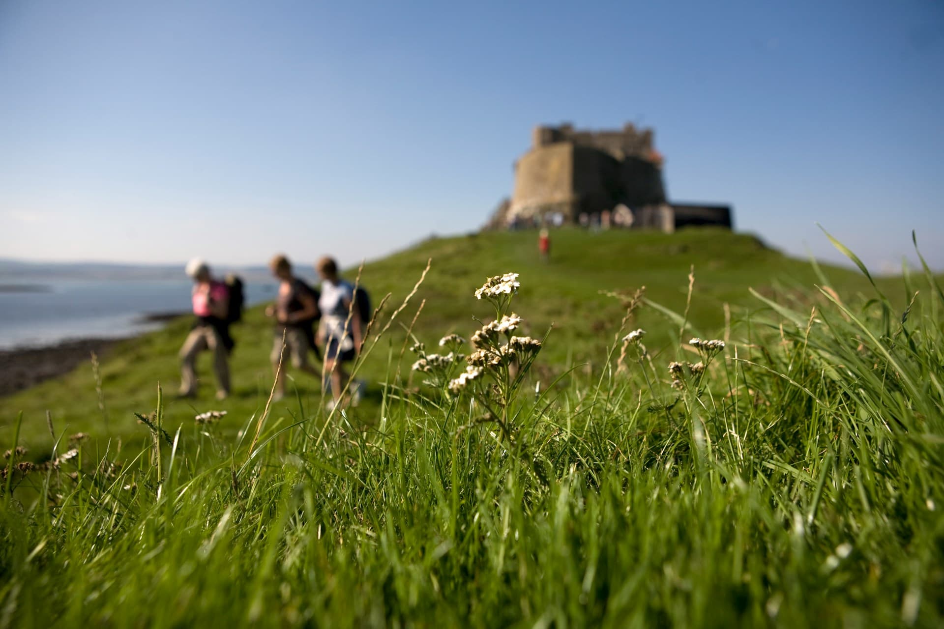 Lindisfarne Castle on Holy Island